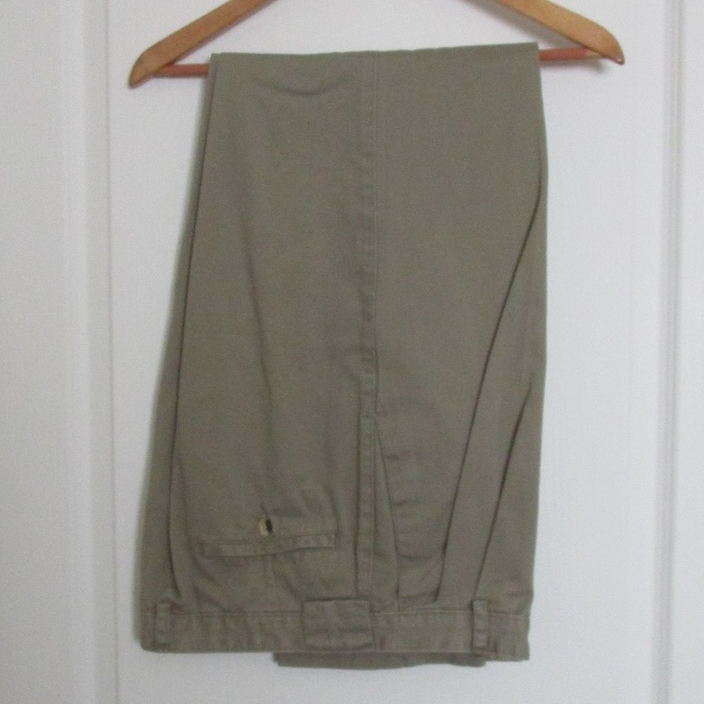 100% cotton khakis